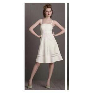 Anthropologie Hitherto Ivory Starlet dress Size 2